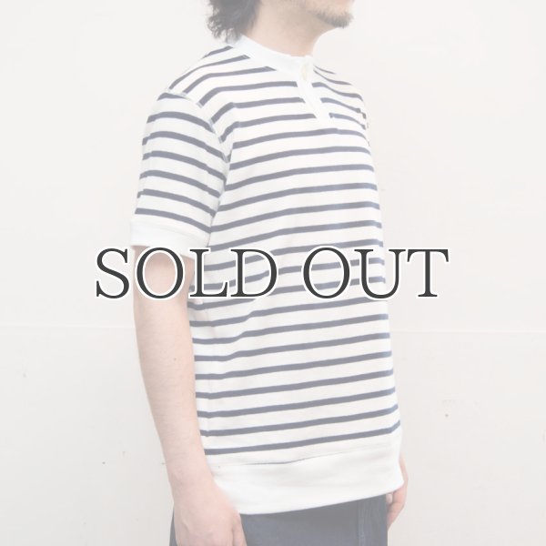 画像3: セーターライク天竺モック1BヘンリーS/Sカットソー【MADE IN JAPAN】『日本製』/ Upscape Audience (3)