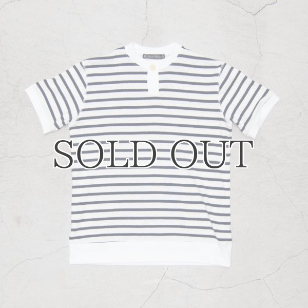 画像7: セーターライク天竺モック1BヘンリーS/Sカットソー【MADE IN JAPAN】『日本製』/ Upscape Audience (7)