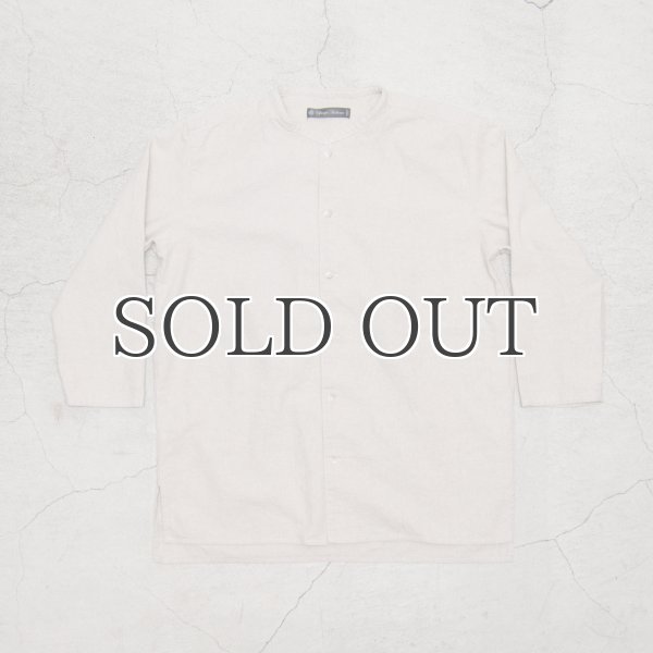 画像13: コットンリネンキャンバスマオカラークォータースリーブジャケット【MADE IN JAPAN】『日本製』【送料無料】 / Upscape Audience (13)