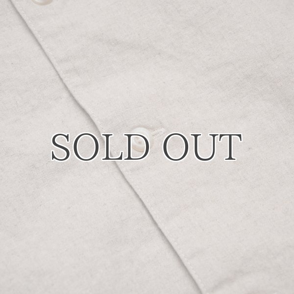 画像9: コットンリネンキャンバスマオカラークォータースリーブジャケット【MADE IN JAPAN】『日本製』【送料無料】 / Upscape Audience (9)