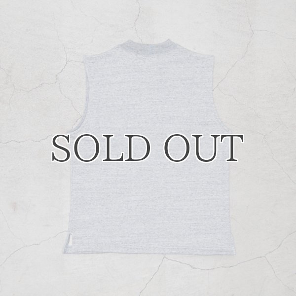 画像12: 度詰裏毛モックネックベスト【MADE IN JAPAN】『日本製』/ Upscape Audience (12)