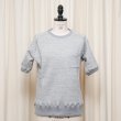 画像6: 度詰裏毛サドルショルダーS/Sスウェット [Lady's] 【MADE IN JAPAN】『日本製』/ Upscape Audience (6)