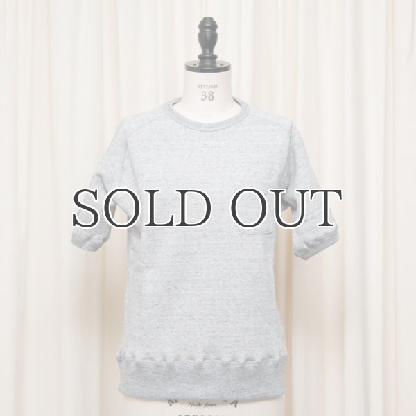 画像6: 度詰裏毛サドルショルダーS/Sスウェット [Lady's] 【MADE IN JAPAN】『日本製』/ Upscape Audience (6)