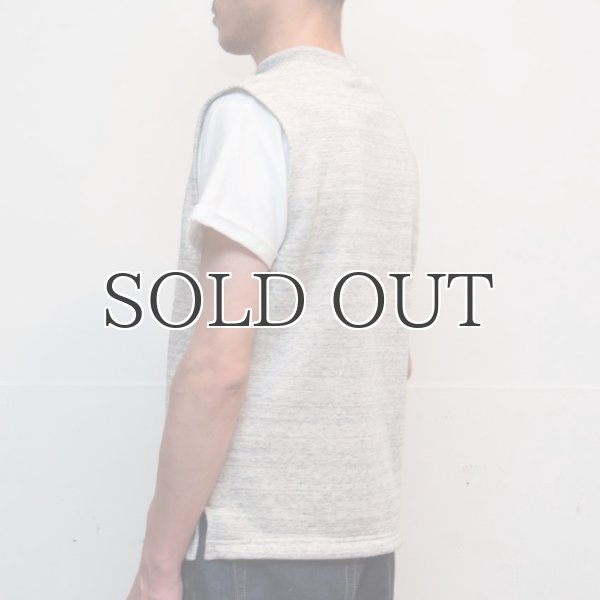 画像9: 度詰裏毛モックネックベスト【MADE IN JAPAN】『日本製』/ Upscape Audience (9)