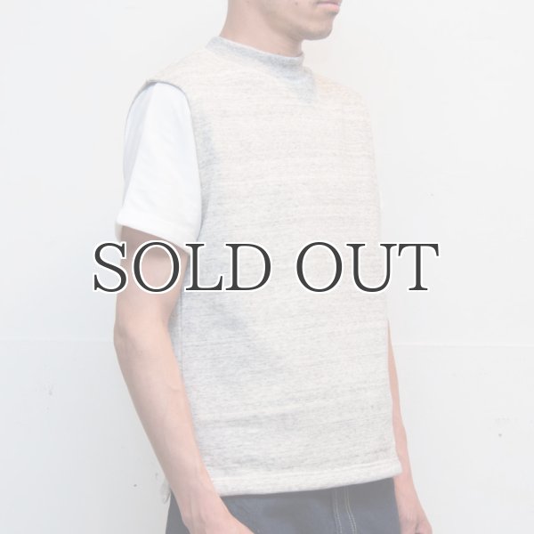画像8: 度詰裏毛モックネックベスト【MADE IN JAPAN】『日本製』/ Upscape Audience (8)