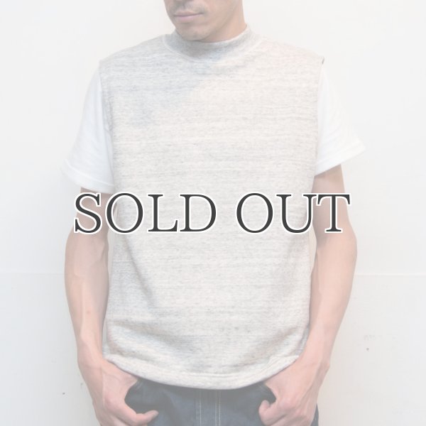 画像7: 度詰裏毛モックネックベスト【MADE IN JAPAN】『日本製』/ Upscape Audience (7)