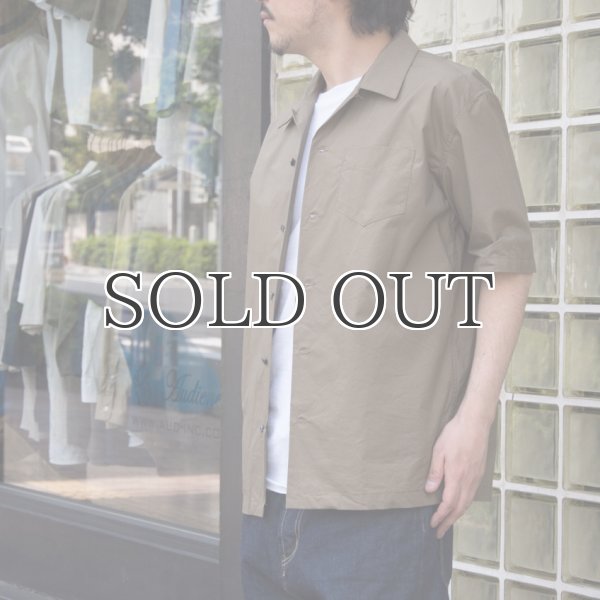 画像3: タイプライターオープンカラー開襟半袖シャツ【MADE IN JAPAN】『日本製』/ Upscape Audience (3)