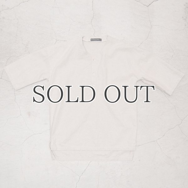 画像19: コットンリネンキャンバスジンベエTOPSシャツ【MADE IN JAPAN】『日本製』/ Upscape Audience (19)