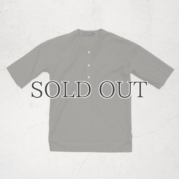 画像14: コットンリネンキャンバスジンベエTOPSシャツ【MADE IN JAPAN】『日本製』/ Upscape Audience (14)