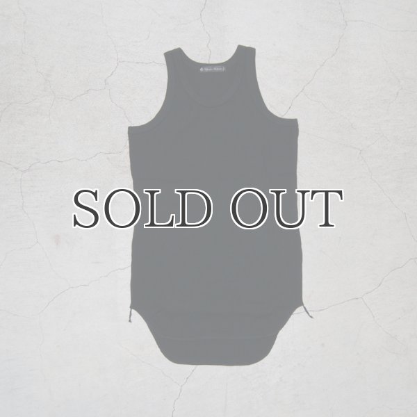 画像15: 度詰ワッフルロングタンクトップ【MADE IN JAPAN】『日本製』/ Upscape Audience  (15)