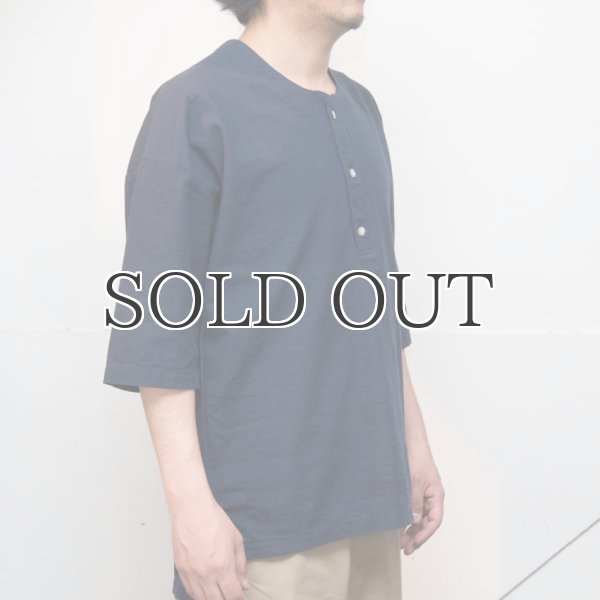 画像11: コットンリネンキャンバスジンベエTOPSシャツ【MADE IN JAPAN】『日本製』/ Upscape Audience (11)