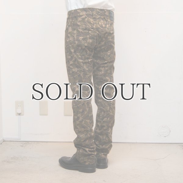 画像6: ブリティッシュカモ柄プリントツイルタイトフィットパンツ  / Upscape Audience (6)