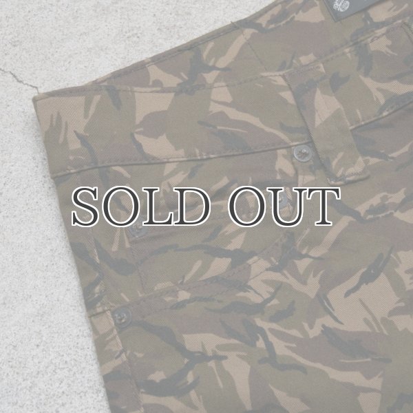 画像9: ブリティッシュカモ柄プリントツイルタイトフィットパンツ  / Upscape Audience (9)