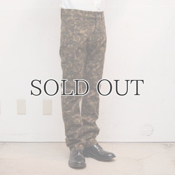 画像5: ブリティッシュカモ柄プリントツイルタイトフィットパンツ  / Upscape Audience (5)