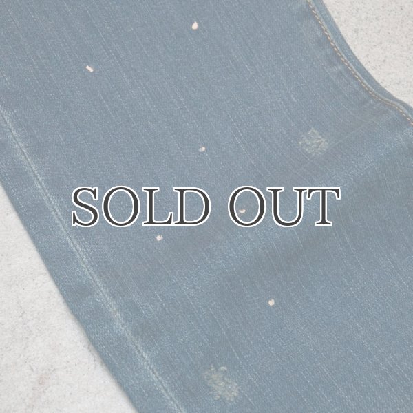 画像17: タイトフィットストレートヴィンテージクラッシュストレッチデニムパンツ  / Audience (17)