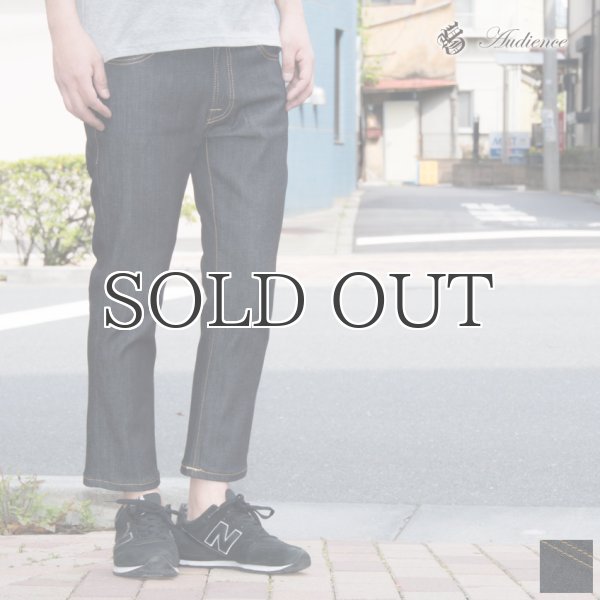 画像1: タイトフィットクロップドデニムパンツ 【RE-STOCK】 / Audience (1)