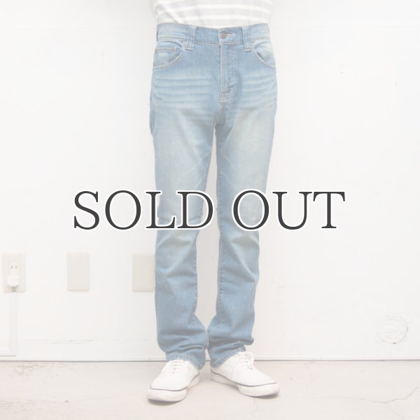 画像8: タイトフィットストレートヴィンテージウォッシュストレッチデニムパンツ 【RE-STOCK】 / Audience (8)