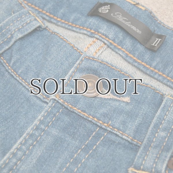 画像11: タイトフィットストレートヴィンテージウォッシュストレッチデニムパンツ 【RE-STOCK】 / Audience (11)