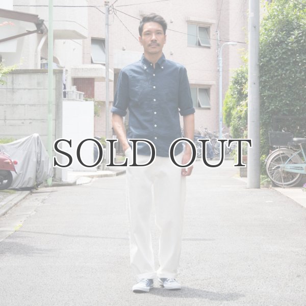 画像11: 赤耳（セルヴィッチ）ホワイトデニムワイドペインターインステップカットパンツ【MADE IN JAPAN】『日本製』/ Upscape Audience (11)