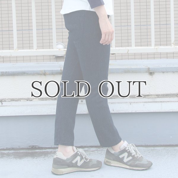 画像5: 刺子BOROアンクルパンツ [Lady's] 【MADE IN JAPAN】『日本製』【送料無料】/ Upscape Audience (5)