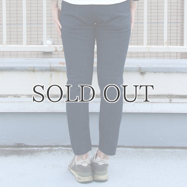 画像4: 刺子BOROアンクルパンツ [Lady's] 【MADE IN JAPAN】『日本製』【送料無料】/ Upscape Audience (4)