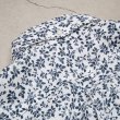 画像17: 【RE PRICE / 価格改定】小花柄リネンワイドスプレッドカラーボタンダウン長袖シャツ 【MADE IN JAPAN】『日本製』/ Upscape Audience (17)