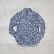 画像20: 【RE PRICE / 価格改定】小花柄リネンワイドスプレッドカラーボタンダウン長袖シャツ 【MADE IN JAPAN】『日本製』/ Upscape Audience (20)