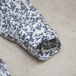 画像18: 【RE PRICE / 価格改定】小花柄リネンワイドスプレッドカラーボタンダウン長袖シャツ 【MADE IN JAPAN】『日本製』/ Upscape Audience (18)