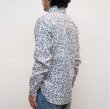 画像15: 【RE PRICE / 価格改定】小花柄リネンワイドスプレッドカラーボタンダウン長袖シャツ 【MADE IN JAPAN】『日本製』/ Upscape Audience (15)