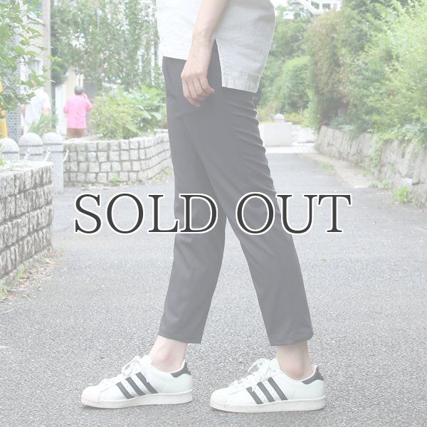 画像5: サマーウール調ツイルストレッチ2タックイージーアンクルパンツ [Lady's]【MADE IN JAPAN】『日本製』 / Upscape Audience (5)