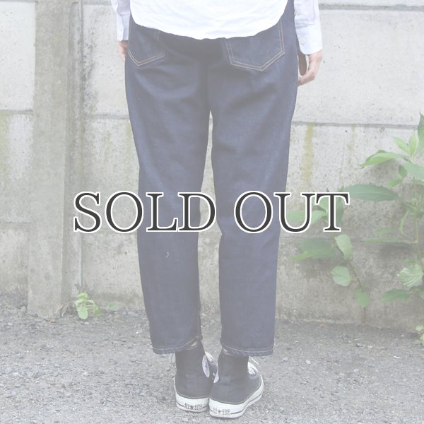 画像4: 赤耳（セルヴィッチ）デニムワイドアンクルパンツ [Lady's]【MADE IN JAPAN】『日本製』【送料無料】 / Upscape Audience (4)