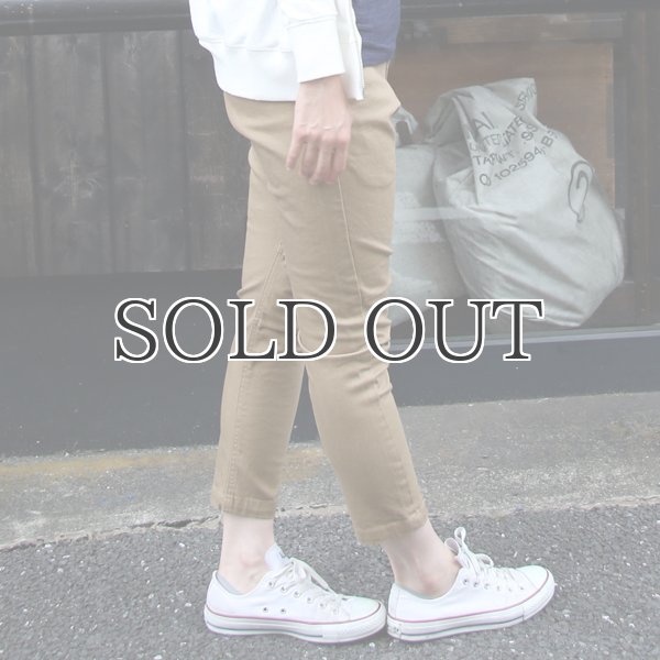 画像5: ストレッチムラヘビーチノロークロッチアンクルパンツ [Lady's]【MADE IN JAPAN】『日本製』【送料無料】 / Upscape Audience (5)