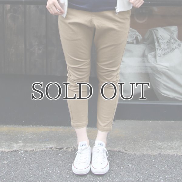 画像4: ストレッチムラヘビーチノロークロッチアンクルパンツ [Lady's]【MADE IN JAPAN】『日本製』【送料無料】 / Upscape Audience (4)