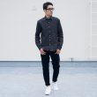 画像17: 【RE PRICE / 価格改定】麻混デニムワイドスプレッド長袖シャツ【MADE IN JAPAN】『日本製』/ Upscape Audience (17)