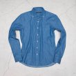 画像10: 【RE PRICE / 価格改定】麻混デニムワイドスプレッド長袖シャツ [Lady's]【MADE IN JAPAN】『日本製』/ Upscape Audience (10)