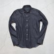 画像19: 【RE PRICE / 価格改定】麻混デニムワイドスプレッド長袖シャツ【MADE IN JAPAN】『日本製』/ Upscape Audience (19)