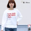 画像1: 【RE PRICE/価格改定】オールドプリント"The End Crowns All."ヴィンテージガゼットクルーネックスウェット [Lady's] / Audience (1)