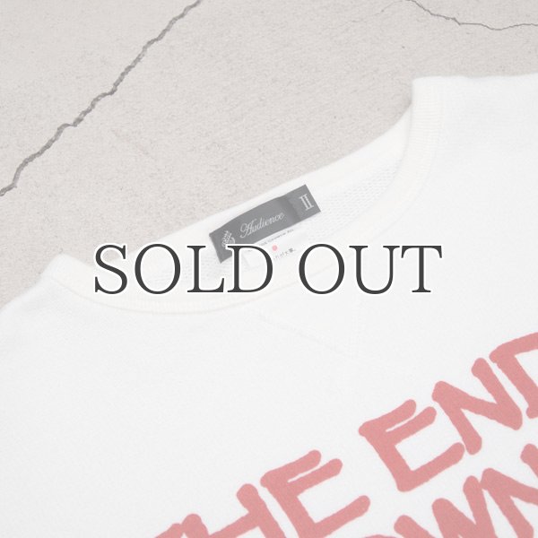 画像19: 【RE PRICE/価格改定】オールドプリント"The End Crowns All."ヴィンテージガゼットクルーネックスウェット / Audience (19)