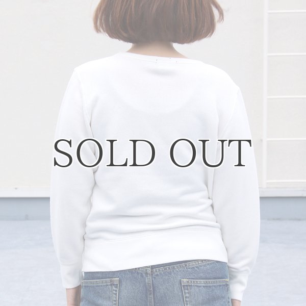 画像4: 【RE PRICE/価格改定】オールドプリント"The End Crowns All."ヴィンテージガゼットクルーネックスウェット [Lady's] / Audience (4)