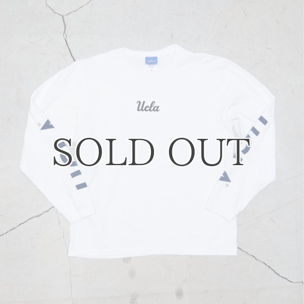 画像7: 【RE PRICE / 価格改定】オールドプリント"UCLA-Small"米綿長袖TEE [Lady's]  / Audience (7)