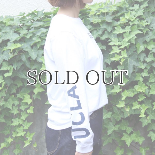 画像5: 【RE PRICE / 価格改定】オールドプリント"UCLA-Small"米綿長袖TEE [Lady's]  / Audience (5)