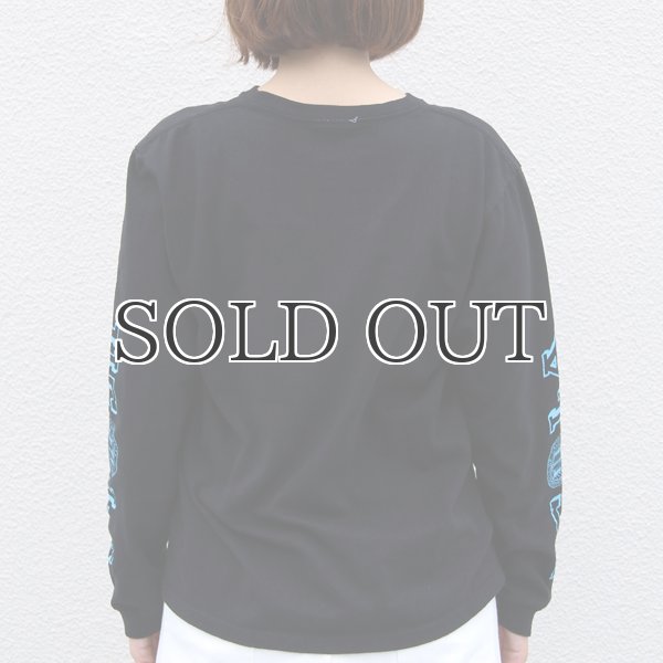 画像4: 【RE PRICE / 価格改定】オールドプリント"UCLA-SLIDE"米綿長袖TEE [Lady's] / Audience (4)