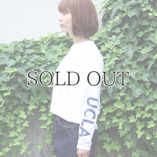 画像3: 【RE PRICE / 価格改定】オールドプリント"UCLA-Small"米綿長袖TEE [Lady's]  / Audience (3)