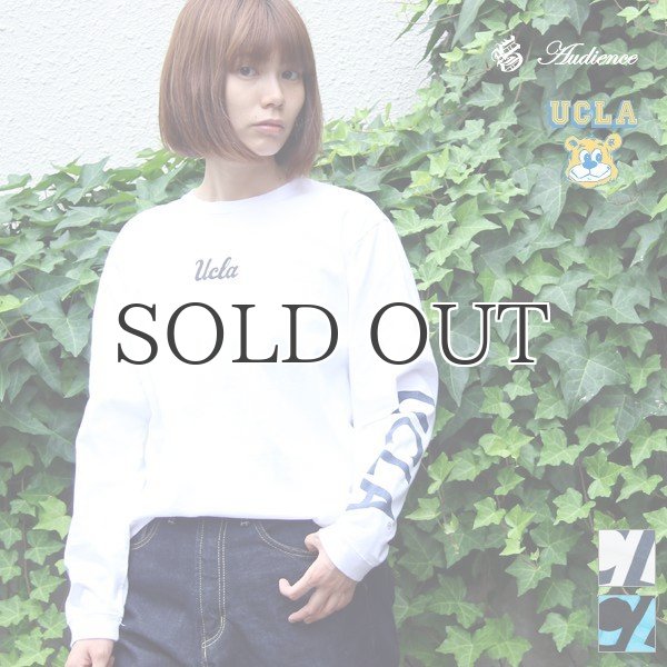 画像1: 【RE PRICE / 価格改定】オールドプリント"UCLA-Small"米綿長袖TEE [Lady's]  / Audience (1)