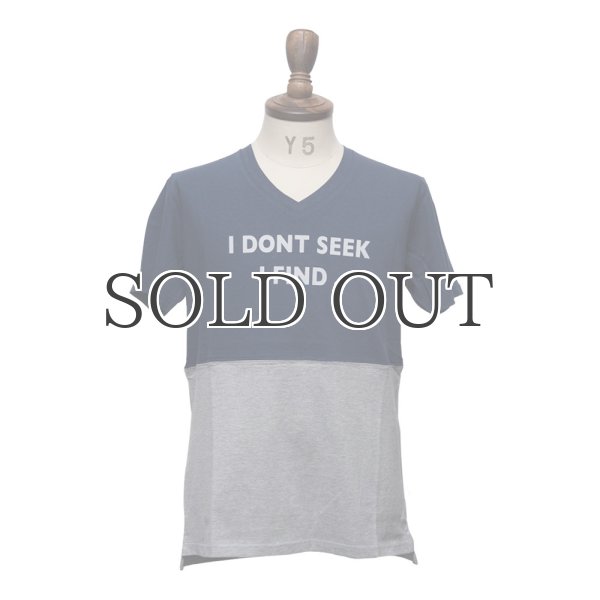 画像9: ラフィー天竺プリント切替Vネックカットソー / Upscape Audience (9)