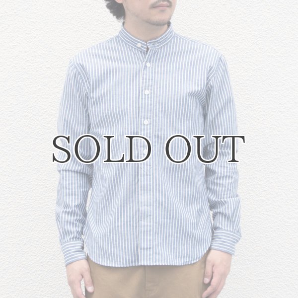 画像5: バンドカラー長袖シャツ【MADE IN JAPAN】『日本製』/ Upscape Audience (5)