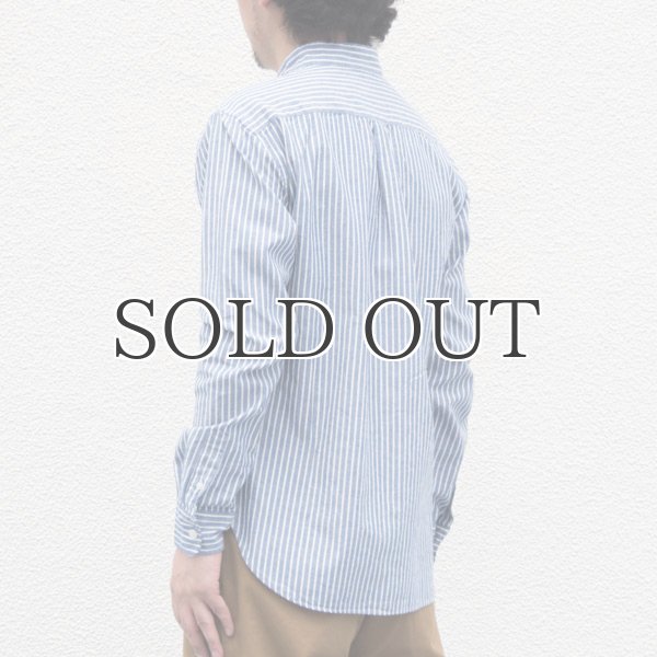 画像7: バンドカラー長袖シャツ【MADE IN JAPAN】『日本製』/ Upscape Audience (7)