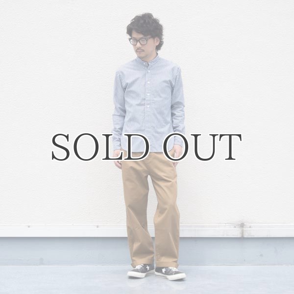 画像10: バンドカラー長袖シャツ【MADE IN JAPAN】『日本製』/ Upscape Audience (10)