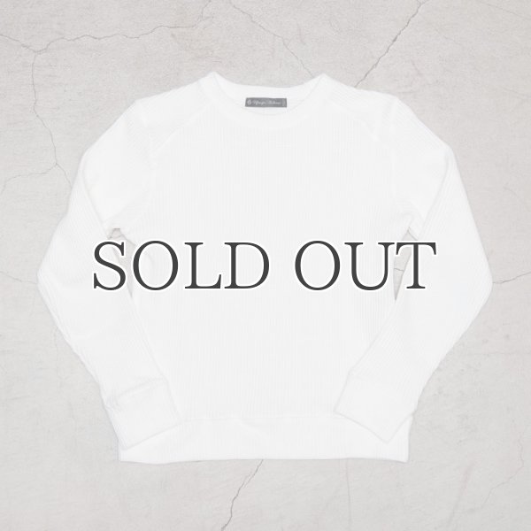 画像12: BIGワッフルクルーネック長袖ニットソー【MADE IN JAPAN】『日本製』/ Upscape Audience (12)