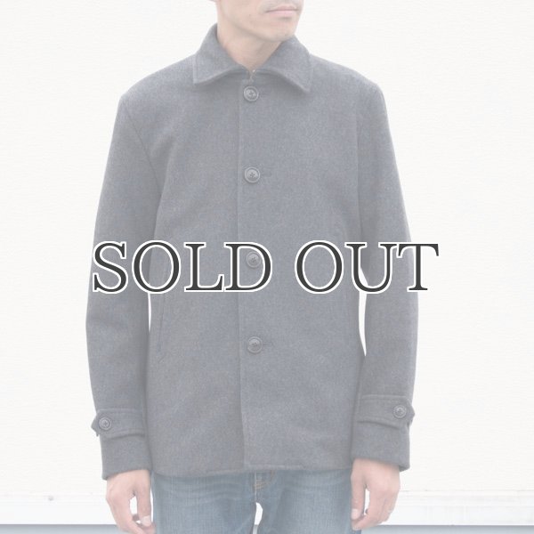 画像5: 840gピュアウールメルトンステンカラージャケット 【送料無料】 / Audience (5)
